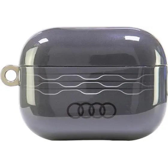 Audi IML Geometric Pattern AirPods Pro 2 Case - Gray - (AUDI000174-0)