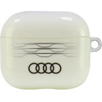 Audi IML Geometric Pattern AirPods 3 Case - White - (AUDI000171-0)
