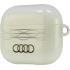 Audi IML Geometric Pattern AirPods 3 Case - White - (AUDI000171-0)