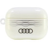 Audi IML Geometric Pattern Case for AirPods Pro 2 - White - (AUDI000172-0)