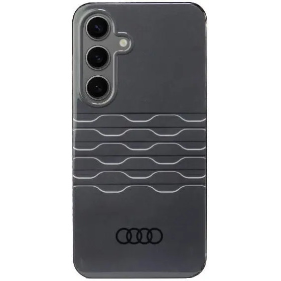 Audi IML Geometric Pattern Case S24 S921 black/black hardcase AU-IMLS24-A6/D3-BK - (AUDI000140-0)