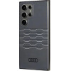Audi IML Geometric Pattern Case S24 Ultra S928 black/black hardcase AU-IMLS24U-A6/D3-BK - (AUDI000141-0)
