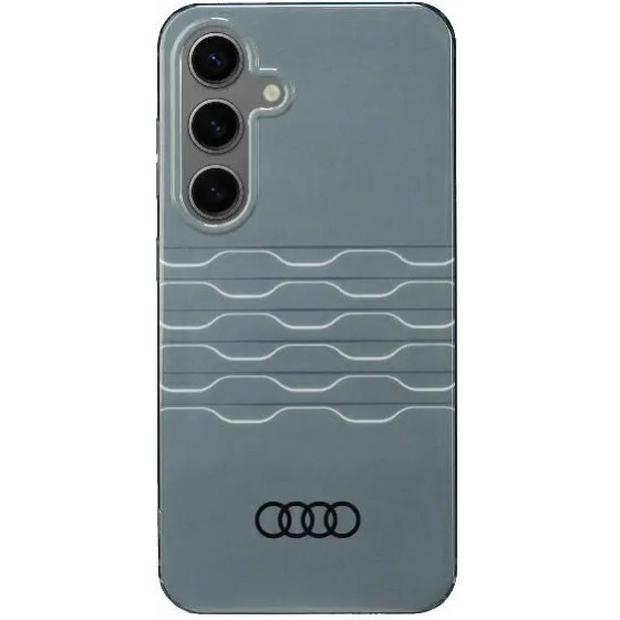 Audi IML Geometric Pattern Case S24 S921 gray/gray hardcase AU-IMLS24-A6/D3-GY - (AUDI000142-0)