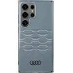 Audi IML Geometric Pattern Case S24 Ultra S928 gray/gray hardcase AU-IMLS24U-A6/D3-GY - (AUDI000143-0)