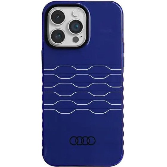 Audi IML MagSafe case for iPhone 14 Pro Max - blue - (AUDI000058-0)