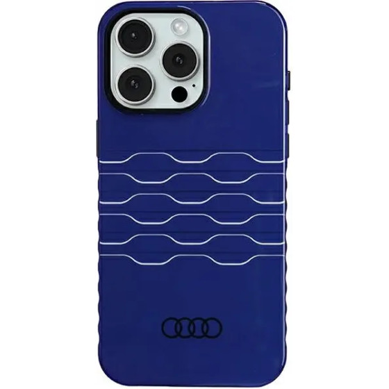 Audi IML MagSafe case for iPhone 15 Pro Max - blue - (AUDI000062-0)