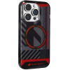 Audi IML Sport MagSafe Case iPhone 14 Pro Max 6.7 black/black hardcase AU-IMLMIP14PM-RSQ/D2-BK - (AUDI000098-0)