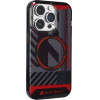 Audi IML Sport MagSafe Case iPhone 14 Pro 6.1 black/black hardcase AU-IMLMIP14P-RSQ/D2-BK - (AUDI000097-0)