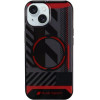 Audi IML Sport MagSafe Case iPhone 15 / 14 / 13 6.1 black/black hardcase AU-IMLMIP15-RSQ/D2-BK - (AUDI000099-0)