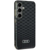 Audi IML Stitching Pattern MagSafe Case S24 S921 black/black hardcase AU-IMLMS24-Q5/D3-BK - (AUDI000144-0)