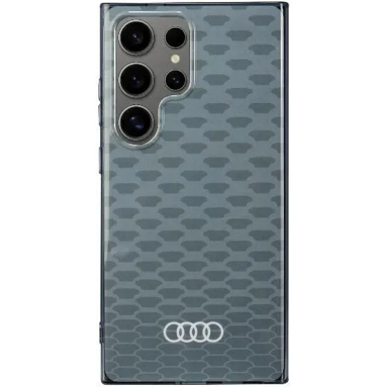 Audi IML Stitching Pattern MagSafe Case S24 Ultra S928 gray/gray hardcase AU-IMLMS24U-Q5/D3-GY - (AUDI000147-0)