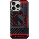 Audi IML Sport MagSafe iPhone 16 Pro Max 6.9 black/black hardcase AUS-IMLMIP16PM-RSQ/D2-BK - (AUDI000196-0)