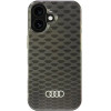 Audi IML Stitching Pattern MagSafe iPhone 16 6.1 black/black hardcase AU-IMLMIP16-Q5/D3-BK - (AUDI000199-0)