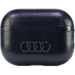Audi Leather Big Logo AirPods Pro 2 cover black/black AU-APP2-GT/D3-BK - (AUDI000165-0)