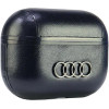 Audi Leather Big Logo AirPods Pro 2 cover black/black AU-APP2-GT/D3-BK - (AUDI000165-0)
