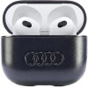 Audi Leather Big Logo Case for AirPods 3 - Black - (AUDI000164-0)