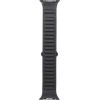 Audi Logo Genuine Leather Magnetic Ring Strap for Apple Watch 44 / 45 / 46 / 49 mm - Black - (AUDI000206-0)