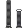 Audi Logo Genuine Leather Magnetic Ring Strap for Apple Watch 44 / 45 / 46 / 49 mm - Black - (AUDI000206-0)