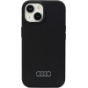 Audi Silicone Case for iPhone 15 Plus - black - (AUDI000044-0)