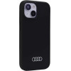 Audi Silicone Case for iPhone 15 Plus - black - (AUDI000044-0)