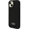 Audi Silicone Case for iPhone 15 - black - (AUDI000043-0)
