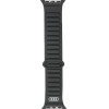 Audi Logo Synthetic Leather Magnetic Ring Strap for Apple Watch 40/41/42 mm - Black - (AUDI000205-0)