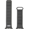 Audi Logo Synthetic Leather Magnetic Ring Strap for Apple Watch 40/41/42 mm - Black - (AUDI000205-0)