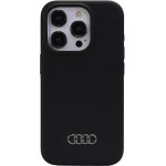 Audi Silicone Case for iPhone 15 Pro - black - (AUDI000045-0)