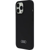 Audi Silicone Case iPhone 13 Pro Max 6.7 black/black hardcase AU-LSRIP13PM-Q3/D1-BK - (AUDI000035-0)