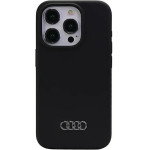 Audi Silicone Case for iPhone 15 Pro Max - black - (AUDI000046-0)