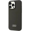 Audi Silicone Case iPhone 16 Pro Max 6.9 black/black hardcase AU-LSRIP16PM-Q3/D1-BK - (AUDI000179-0)