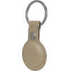 Audi Synthetic Leather AirTag case - beige - (AUDI000134-0)