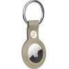 Audi Synthetic Leather AirTag case - beige - (AUDI000134-0)