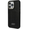 Audi Synthetic Leather case with MagSafe for iPhone 14 Pro - black - (AUDI000105-0)