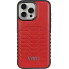 Audi Synthetic Leather case with MagSafe for iPhone 14 Pro Max - red - (AUDI000114-0)