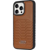 Audi Synthetic Leather case with MagSafe for iPhone 15 Pro - brown - (AUDI000125-0)
