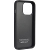 Audi Synthetic Leather iPhone 13 Pro / 13 6.1 black/black hardcase AU-TPUPCIP13P-TT/D1-BK - (AUDI000020-0)