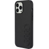 Audi Synthetic Leather iPhone 13 Pro Max 6.7 black/black hardcase AU-TPUPPCIP13PM-TT/D1-BK - (AUDI000021-0)