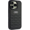 Audi Synthetic Leather iPhone 16 Pro 6.3 black/black hardcase AU-TPUPCIP16P-GT/D2-BK - (AUDI000181-0)