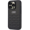 Audi Synthetic Leather iPhone 16 Pro 6.3 black/black hardcase AU-TPUPCIP16P-GT/D2-BK - (AUDI000181-0)