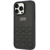 Audi Synthetic Leather iPhone 16 Pro Max 6.9 black/black hardcase AU-TPUPCIP16PM-GT/D2-BK - (AUDI000183-0)