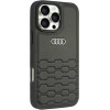 Audi Synthetic Leather iPhone 16 Pro Max 6.9 black/black hardcase AU-TPUPCIP16PM-GT/D2-BK - (AUDI000183-0)