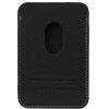Audi Synthetic Leather magnetic wallet compatible with MagSafe - black - (AUDI000132-0)