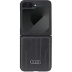 Audi Synthetic Leather MagSafe Case for Samsung Galaxy Z Flip 6 - Black - (AUDI000176-0)