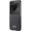 Audi Synthetic Leather MagSafe Case for Samsung Galaxy Z Flip 6 - Black - (AUDI000176-0)