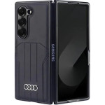 Audi Synthetic Leather MagSafe Case for Samsung Galaxy Z Fold 6 - Black - (AUDI000175-0)