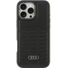 Audi Synthetic Leather MagSafe iPhone 16 Pro Max 6.9 black/black hardcase AU-TPUPCMIP16PM-GT/D3-BK - (AUDI000187-0)