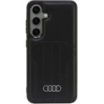 Audi Synthetic Leather MagSafe S24 S921 black/black hardcase AU-TPUPCMS24-Q5/D1-BK - (AUDI000148-0)