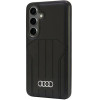 Audi Synthetic Leather MagSafe S24 S921 black/black hardcase AU-TPUPCMS24-Q5/D1-BK - (AUDI000148-0)