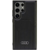 Audi Synthetic Leather MagSafe S24 Ultra S928 black/black hardcase AU-TPUPCMS24U-Q5/D1-BK - (AUDI000149-0)